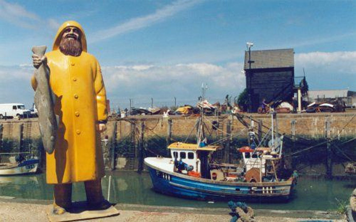 Fisherman Statue